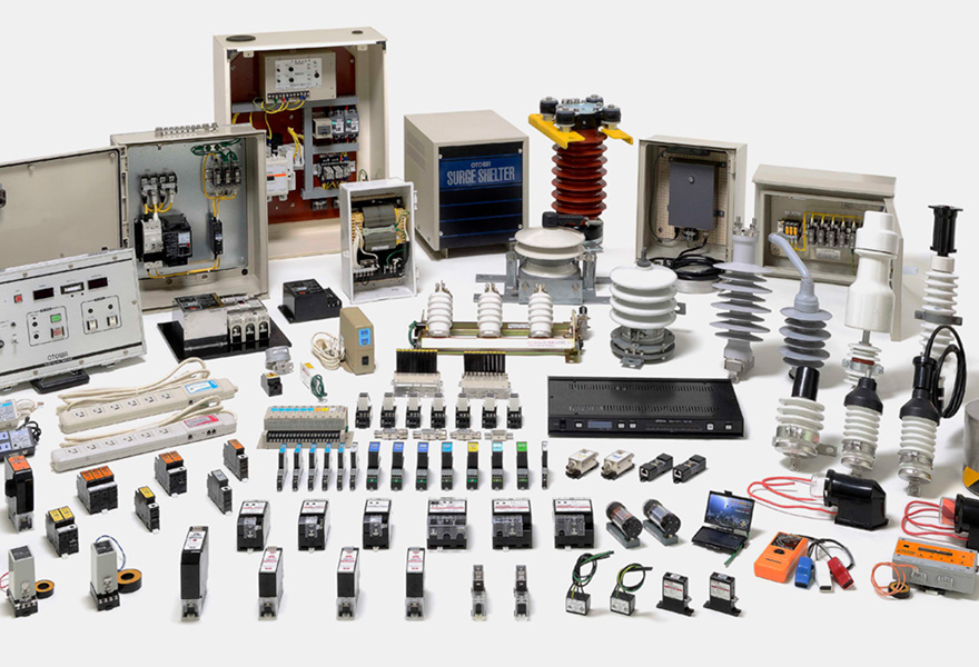 Lightning resistance measures for electrical equipment