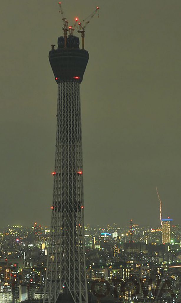 The 8th 雷写真コンテスト受賞作品 Fine Work -LIGHTNING AND TOKYO SKY TREE-