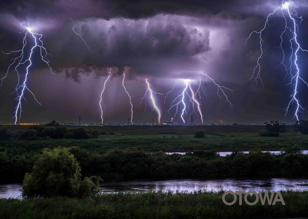 The 23rd 雷写真コンテスト受賞作品 Fine Work -Fireflies transform into lightning-